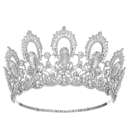 Kronen für Damen, verstellbar, für Festzug, Hochzeit, Geburtstag, Party, Haarschmuck von Generisch