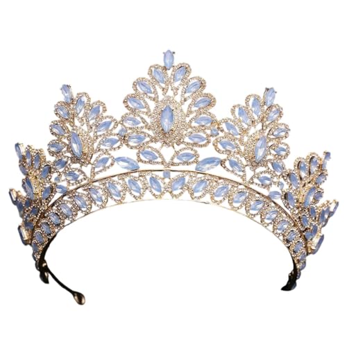 Kronen für Frauen, Vintage, Brautschmuck, Hochzeit, Haarschmuck, Geburtstagsparty-Zubehör von Generisch