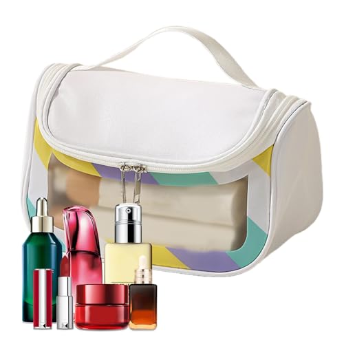 Kulturbeutel für Reisende Frauen,Klare Kulturbeutel für Reisen, Kulturbeutel, wasserdicht, transparent, Organizer-Taschen, Reisekosmetiktasche, sichtbarer Make-up-Koffer für Wochenendausflüge Kulturbeutel für Reisende Frauen,Klare Kulturbeutel für Reisen, Kulturbeutel, wasserdicht, transparent, Organizer-Taschen, Reisekosmetiktasche, sichtbarer Make-up-Koffer für Wochenendausflüge von Generisch
