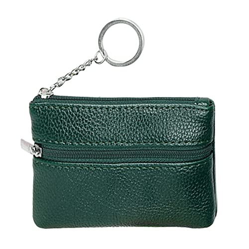 Kunstleder Einfarbig Unterarmtasche Handytasche Umschlagtasche Handtasche Clutch Bag Geldbörsen Für Männer Mit Reißverschluss Mit Fischmotiv (Green, One Size) von Generisch