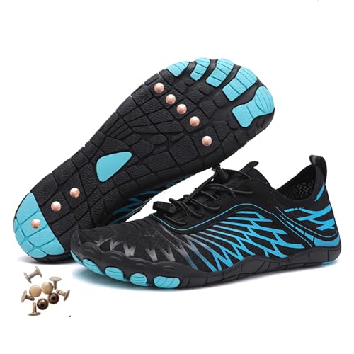 Kupfer-Erdungsschuhe, Geerdet barfuß wasserdichte Wanderschuhe für Männer und Frauen, Kupfer-Erdungsschuhe Leicht und rutschfest (8305-C, Erwachsene, 45, Numerisch, EU Schuhgrößensystem, M) von Generisch