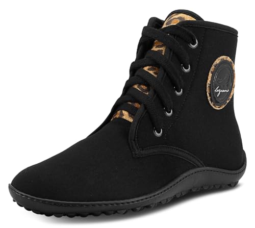 L E G U A N 0 - Chester - Damen und Herren Unisex Barfußschuh/Wanderschuh/Stiefel (Light Leo, EU Schuhgrößensystem, Erwachsene, Numerisch, M, 40) von Generisch