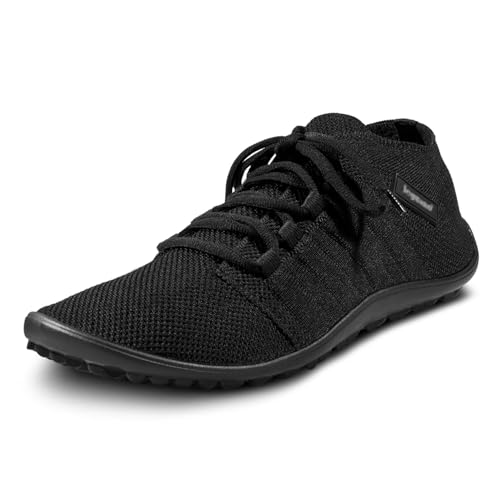L E G U A N O - Beat - Barfußschuhe/Sneaker für Damen und Herren Unisex (schwarz, EU Schuhgrößensystem, Erwachsene, Numerisch, M, 47) von Generisch