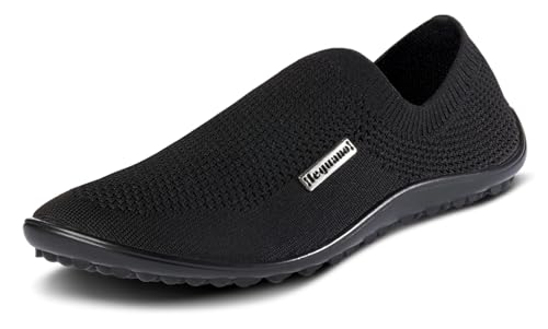 L E G U A N O - SCIO - Barfußschuh/Slipper für Damen und Herren Unisex (black, EU Schuhgrößensystem, Erwachsene, Numerisch, M, 38) von Generisch