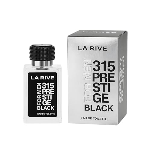 LA RIVE 315 Prestige Black Parfüm Eau de Toilette für Herren 100ml – Maskuliner Männerduft mit Anis, Fenchel & Absinth in der Kopfnote Lavendel & Leder Basis mit Moschus Intensiver Herrenduft von Generisch