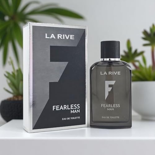 La Rive Fearless Man Eau de Toilette für Herren, 90 ml | Dynamischer, frisch-würziger Duft | Aromatisches Herrenparfüm für den modernen, selbstbewussten Mann von Generisch
