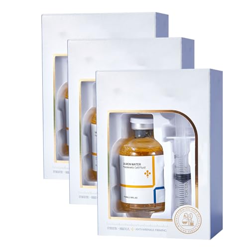 Lachs Anti Falten Serum, Lachserum-Ampulle 50ml, Anti-Falten, Heben und Festzeln, Hydraten und Feuchtigkeits der Haut, Gesichtscreme Trockene Haut, Für Gesicht, Nacken, Körper, Gesichtsöl für Damen Lachs Anti Falten Serum, Lachserum-Ampulle 50ml, Anti-Falten, Heben und Festzeln, Hydraten und Feuchtigkeits der Haut, Gesichtscreme Trockene Haut, Für Gesicht, Nacken, Körper, Gesichtsöl für Damen von Generisch