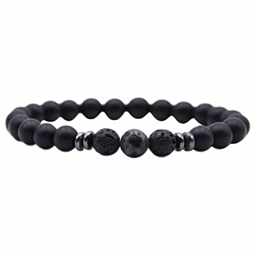 Läufer-Armbanduhr für Damen, Schmuck, Naturstein, nationales Handperlen-Armband, Mädchen, Srpe03, Einheitsgröße, Naturstein, Kein edelstein von Generisch