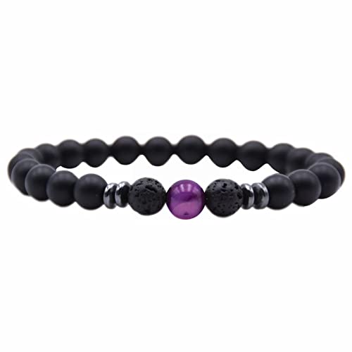 Läufer-Armbanduhr für Damen, Schmuck, Naturstein, nationales Handperlen-Armband, Mädchen, Srpe03, Einheitsgröße, Naturstein, Kein edelstein von Generisch