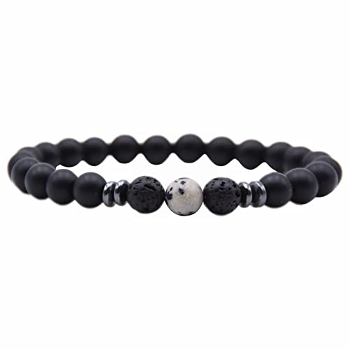 Läufer-Armbanduhr für Damen, Schmuck, Naturstein, nationales Handperlen-Armband, Mädchen, Srpe03, Einheitsgröße, Naturstein, Kein edelstein von Generisch