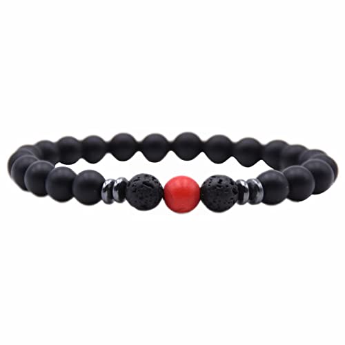 Läufer-Armbanduhr für Damen, Schmuck, Naturstein, nationales Handperlen-Armband, Mädchen, Srpe03, Einheitsgröße, Naturstein, Kein edelstein von Generisch