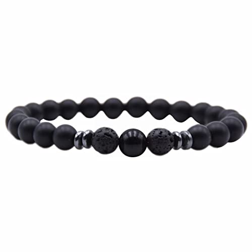 Läufer-Armbanduhr für Damen, Schmuck, Naturstein, nationales Handperlen-Armband, Mädchen, Srpe03, Einheitsgröße, Naturstein, Kein edelstein von Generisch