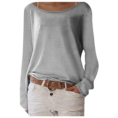 Langarmshirt Damen Oversize Pullover Pulli Sweatshirt One Shoulder Oberteil Asymmetrisches Leicht Strickpullover Shirt Langarm Neon Pink Damenpullover Häkelpullover U-Boot Ausschnitt Dünne T-Shirt Langarmshirt Damen Oversize Pullover Pulli Sweatshirt One Shoulder Oberteil Asymmetrisches Leicht Strickpullover Shirt Langarm Neon Pink Damenpullover Häkelpullover U-Boot Ausschnitt Dünne T-Shirt von Generisch