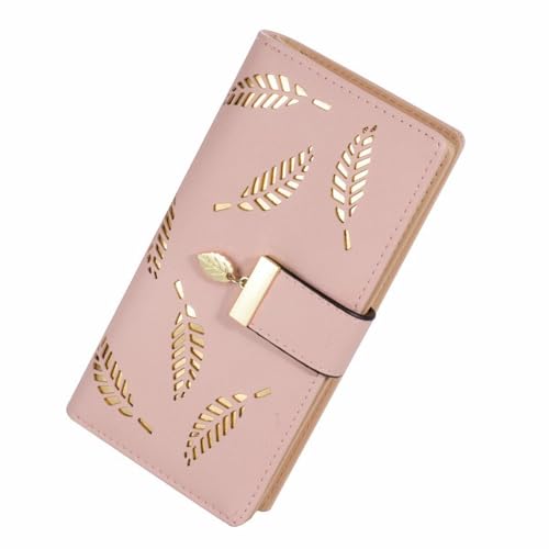 Lange Geldbörse für Damen, Leder, Kartenhalter, Geldbörse, Reißverschluss, Schnalle, elegante Clutch, Geldbörse, Handtasche für Frauen, Kobalt-Schraubendreher-Set, rose, Einheitsgröße Lange Geldbörse für Damen, Leder, Kartenhalter, Geldbörse, Reißverschluss, Schnalle, elegante Clutch, Geldbörse, Handtasche für Frauen, Kobalt-Schraubendreher-Set, rose, Einheitsgröße von Generisch