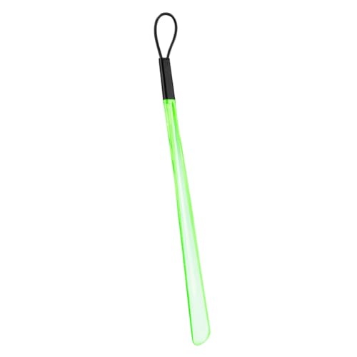 Langer Schuhlöffel – Schuhhelfer – 59,5 cm Stiefelheber | PP-PVC-Teleskop-Stiefelhorn | ideal für Schwangere und Männer mit Komfortgriff, Kinder, den täglichen Gebrauch – Grün und Blau, grün, Refer to von Generisch