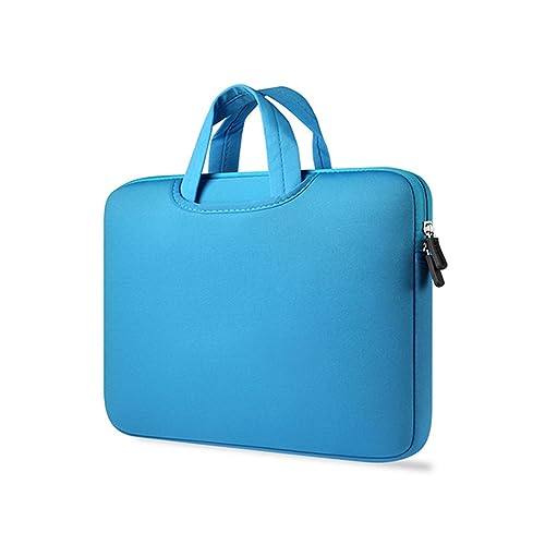 Laptop-Tasche, bunt und plüschig, für Arbeit und Klasse, Lederhandtasche, dunkelblau, 45.5 EU von Generisch