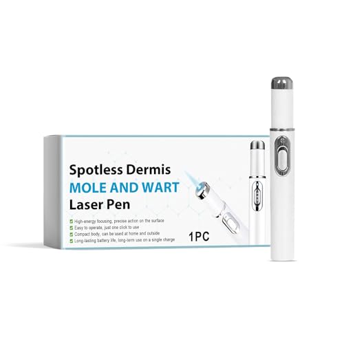 Laser Stift, Laser Stift Zum Entfernen, Nicht-invasiver Stift zur Entfernung von Muttermalen und Warzen, Warzenentferner für Gesicht und Körper, Stielwarzen Entferner, Hautunreinheiten Reduzieren Laser Stift, Laser Stift Zum Entfernen, Nicht-invasiver Stift zur Entfernung von Muttermalen und Warzen, Warzenentferner für Gesicht und Körper, Stielwarzen Entferner, Hautunreinheiten Reduzieren von Generisch
