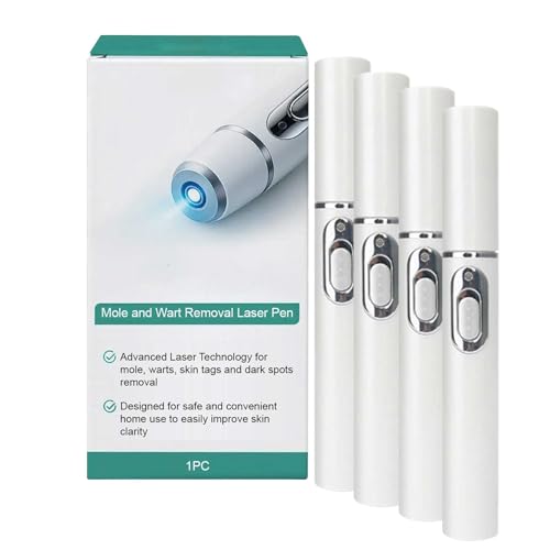 Laser Stift, Nicht-invasiver Stift zur Entfernung von Muttermalen und Warzen, Stielwarzen Entferner, Laser Stift Zum Entfernen, Warzenentferner für Gesicht und Körper, Hautunreinheiten Reduzieren Laser Stift, Nicht-invasiver Stift zur Entfernung von Muttermalen und Warzen, Stielwarzen Entferner, Laser Stift Zum Entfernen, Warzenentferner für Gesicht und Körper, Hautunreinheiten Reduzieren von Generisch