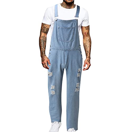 Latzhose Herren Jeans Jeanslatzhose Herren Lang Übergröße Blaue-Latzhose Jeans Overall Vintage Arbeitshosen Sommer Träger Latzhosen Bib Hosenträgerhose Mode Cargo Denim Jumpsuit Pocket Jeans Latzhose Herren Jeans Jeanslatzhose Herren Lang Übergröße Blaue-Latzhose Jeans Overall Vintage Arbeitshosen Sommer Träger Latzhosen Bib Hosenträgerhose Mode Cargo Denim Jumpsuit Pocket Jeans von Generisch