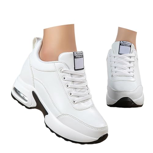 Laufschuhe Damen Atmungsaktive Bequeme Sportschuhe Dirndl Schuhe rutschfest Freizeit Plateau Sneaker Gym Fitness Damensneaker Walkingschuhe Elevate Shoes Barfußschuhe Sommerschuhe von Generisch