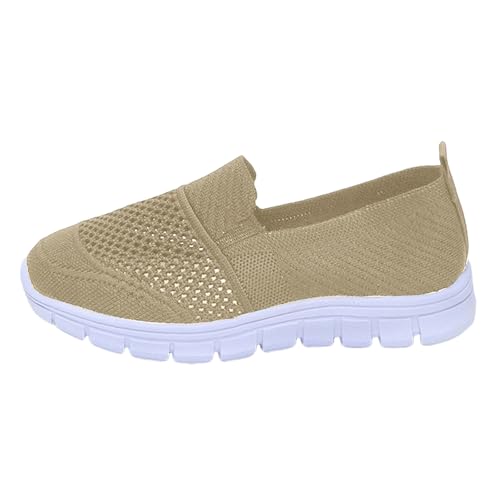 Laufschuhe Damen Mesh Aushöhlen Atmungsaktive Sportschuhe Flat Sole Einfarbige Freizeitschuhe Leichtgewichts Walkingschuhe Slip On Turnschuhe Runde Zehe Alltag Arbeitspendeln Arbeitsschuhe Laufschuhe Damen Mesh Aushöhlen Atmungsaktive Sportschuhe Flat Sole Einfarbige Freizeitschuhe Leichtgewichts Walkingschuhe Slip On Turnschuhe Runde Zehe Alltag Arbeitspendeln Arbeitsschuhe von Generisch