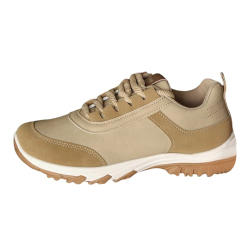Laufschuhe Damen Plateau Turnschuhe Leichtgewichts Schnürhalbschuhe rutschfeste Walkingschuhe Runde Zehe Dicke Boden Freizeitschuhe Alltag Arbeitsschuhe Bequeme Outdoor BarfußSchuhe Laufschuhe Damen Plateau Turnschuhe Leichtgewichts Schnürhalbschuhe rutschfeste Walkingschuhe Runde Zehe Dicke Boden Freizeitschuhe Alltag Arbeitsschuhe Bequeme Outdoor BarfußSchuhe von Generisch
