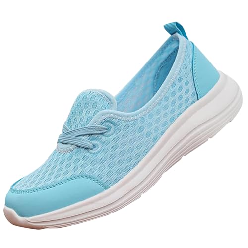 Laufschuhe Damen Turnschuhe Atmungsaktiv Barfußschuhe Leichtgewichts Sportschuhe Outdoor Fitness Laufschuhe Jogging Schuhe Walkingschuhe Wanderhalbschuhe von Generisch