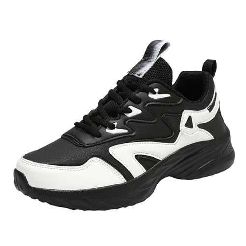 Laufschuhe Damen Turnschuhe Atmungsaktiv Turnschuhe Schnürer Sportschuhe Leichte Bequeme Laufschuhe Schlupfschuhe Straßenlaufschuhe rutschfest Walkingschuhe von Generisch