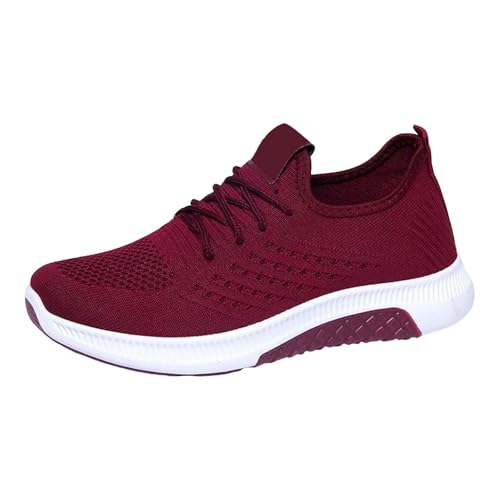 Laufschuhe Damen Turnschuhe Luftpolster Sneaker Sportschuhe Leicht Joggingschuhe rutschfest Straßenlaufschuhe Walkingschuhe,Fitnessschuhe Damen Gym,Halloween/Weihnachten/Geschenk von Generisch