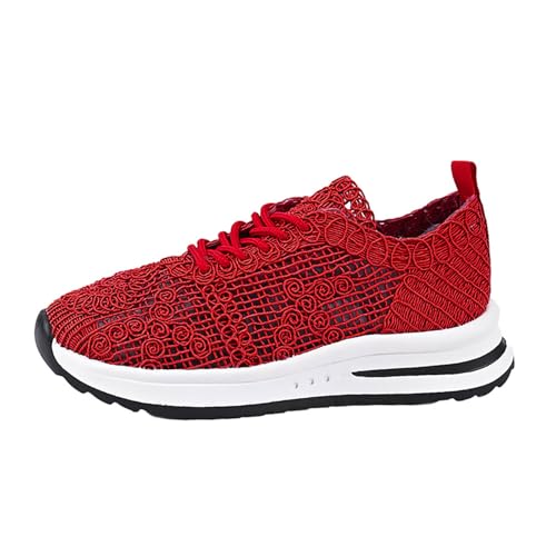 Laufschuhe Damen Turnschuhe Sneaker Atmungsaktiv Barfußschuhe Leichtgewichts Sportschuhe Fitness Running Outdoor Laufschuhe Straßenlaufschuhe Walkingschuhe von Generisch