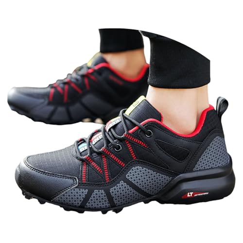 Laufschuhe Herren Schuhe Hiking Breite Füße Sneaker Wanderschuhe Trailrunning Männer Trekkingschuhe Shoes Men Sportschuhe Bergschuhe Schwarz Premium Outdoor Turnschuhe Im Freien Running Laufschuhe Herren Schuhe Hiking Breite Füße Sneaker Wanderschuhe Trailrunning Männer Trekkingschuhe Shoes Men Sportschuhe Bergschuhe Schwarz Premium Outdoor Turnschuhe Im Freien Running von Generisch