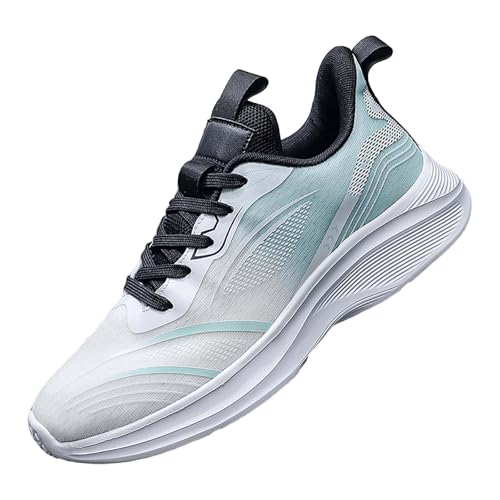 Laufschuhe Herren Schwarz Sneaker Atmungsaktive Trainerschuhe Breite Füße Joggingschuhe Workout Basketballschuhe Cross-Training Tennisschuhe rutschfest Sportschuhe Athleisure Freizeitschuhe von Generisch