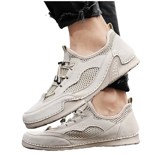 Laufschuhe Herren Schwarz Sneaker Freizeitschuhe Atmungsaktive Mesh Sommerschuhe Breite Füße Sportschuhe Slip-On-Sicherheits Walkingschuhe Hand Stitched Trekkingschuhe Durchbrochen Schlupfschuhe Laufschuhe Herren Schwarz Sneaker Freizeitschuhe Atmungsaktive Mesh Sommerschuhe Breite Füße Sportschuhe Slip-On-Sicherheits Walkingschuhe Hand Stitched Trekkingschuhe Durchbrochen Schlupfschuhe von Generisch