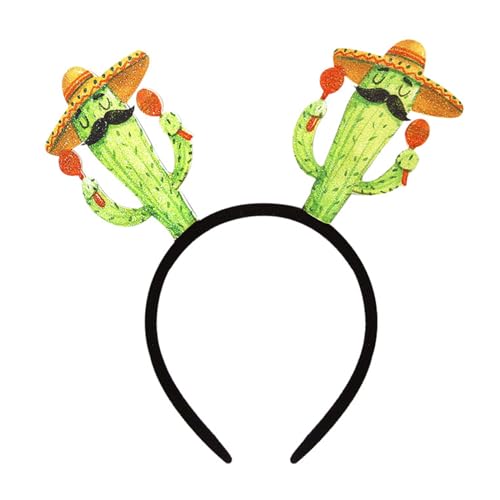 Laufweste Damen Winter Sommer-Thema, Ananas-Stirnband, Dekoration, Kokosnussbaum, Strand, Hawaii-Stil, verkleidete Haarbänder Stirnband Herren Neon (E, One Size) von Generisch