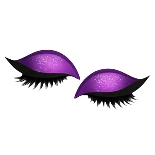 Lazy Eye Shadow Eyelash Patch, Lazy Eye Shadow Wimpernpatch, Lidschatten Wimpern Make-up Aufkleber, 2-in-1 Wiederverwendbare Augen Make-up Aufkleber,Einfaches Schminken Für Cosplay, Ball, Hochzeit Lazy Eye Shadow Eyelash Patch, Lazy Eye Shadow Wimpernpatch, Lidschatten Wimpern Make-up Aufkleber, 2-in-1 Wiederverwendbare Augen Make-up Aufkleber,Einfaches Schminken Für Cosplay, Ball, Hochzeit von Generisch