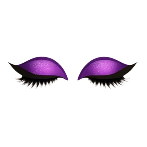 Lazy Eye Shadow Eyelash Patch,Lazy Eyelash Stickers,2-in-1 Reusable Ey𝐞 Makeup Sticker𝐬 with False Lashes & Shadow, Kein Kleber Nötig for All Eye Shapes (PP, 1PC) von Generisch