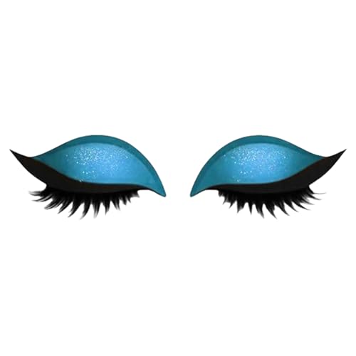 Lazy Eye Shadow Wimpernpflaster | Lazy Eye Shadow Eyelash Patch | 2-in-1 Wiederverwendbare Augen Make-up Aufkleber | Kombination aus Wasserfestem Lidschatten Falsche Wimpern für alle Augenformen von Generisch