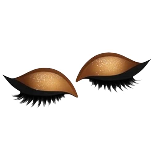 Lazy Lid Shadow Eyelash Patch - Schönheit Mode Eyelid Aufkleber | Lidschatten -Wimpern Make -up -Aufkleber | Fauler Make -up -Werkzeug, natürliche Augen gefälschter Wimpern für Frauen Make -up Lazy Lid Shadow Eyelash Patch - Schönheit Mode Eyelid Aufkleber | Lidschatten -Wimpern Make -up -Aufkleber | Fauler Make -up -Werkzeug, natürliche Augen gefälschter Wimpern für Frauen Make -up von Generisch