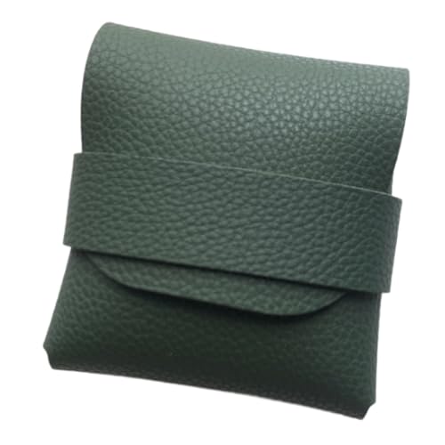 Leder -Kondom -Hülle - Diskrete Transporttasche | Sicheres kompaktes Design | Aufbewahrungsfall für 3 bis 4 Kondome, intimes Zubehör für Handtasche, Reisen, Tasche, täglich von Generisch