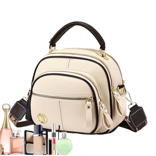 Leder-Tragetaschen – PU-Leder Mädchen Moderne Schultertasche Reisetasche Multifunktionale Ledertasche | Moderne Mädchen Schultertasche Tragetasche Große Kapazität Hobo Tasche mit verstellbarem Riemen von Generisch