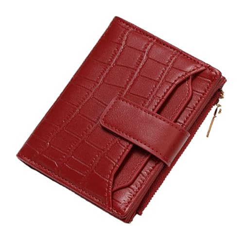 Lederbrieftasche - süßer Kreditkartenhalter für Damen, reisefreundlich, vielseitiger Brieftaschenorganisator, kleine Münzgeldbörse mit kompaktem Design, winziger Wechselbeutel für Frauen, Mädchen, täg von Generisch