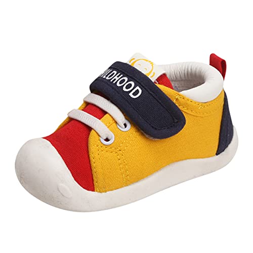 Lederpatschen Kind, Krabbelschuhe Baby Sommer Lauflernschuhe Cosy Roots Barfussschuhe Babyschuhe Schuhe Barfußschuhe Kinder Für Mädchen Junge Kleinkind, Gelb, 17 Lederpatschen Kind, Krabbelschuhe Baby Sommer Lauflernschuhe Cosy Roots Barfussschuhe Babyschuhe Schuhe Barfußschuhe Kinder Für Mädchen Junge Kleinkind, Gelb, 17 von Generisch