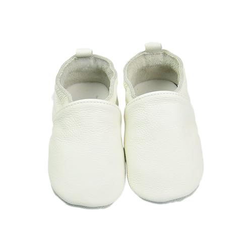 Lederschuhe Babys, Krabbelschuhe Baby Sommer Lederschuhe Babyschuhe Schuhe Barfussschuhe Lederpuschen Lauflernschuhe Cosy Roots Barfußschuhe Kinder Für Mädchen Junge Kleinkind, Weiße, S EU Lederschuhe Babys, Krabbelschuhe Baby Sommer Lederschuhe Babyschuhe Schuhe Barfussschuhe Lederpuschen Lauflernschuhe Cosy Roots Barfußschuhe Kinder Für Mädchen Junge Kleinkind, Weiße, S EU von Generisch