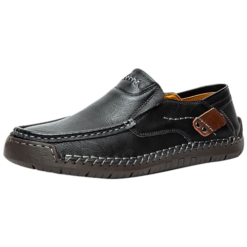 Lederschuhe Herren Business Freizeitschuhe Atmungsaktive Arbeitsschuhe Slip-On-Sicherheits Fahrschuhe Einfarbig Businessschuhe Stilvoll Schlupfschuhe Elegant Einzelneschuhe Fashion Herrenschuhe Lederschuhe Herren Business Freizeitschuhe Atmungsaktive Arbeitsschuhe Slip-On-Sicherheits Fahrschuhe Einfarbig Businessschuhe Stilvoll Schlupfschuhe Elegant Einzelneschuhe Fashion Herrenschuhe von Generisch