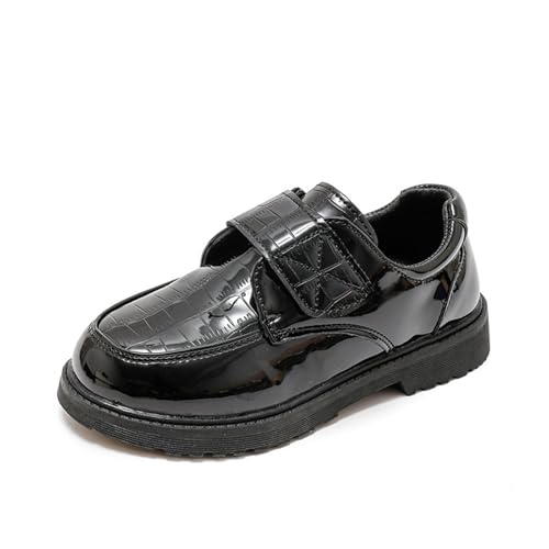 Lederschuhe Junge Hochzeitsschuhe Kleid Schuhe Performance Kinderschuhe Kinder Britischen Stil Lackschuhe Student Businessschuh Schnürhalbschuhe Party Slip On Freizeitschuhe von Generisch