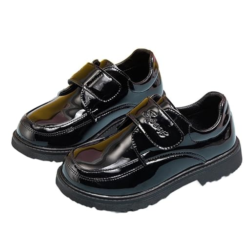 Lederschuhe Junge Hochzeitsschuhe Kleid Schuhe Performance Kinderschuhe Kinder Britischen Stil Lackschuhe Student Businessschuh Schnürhalbschuhe Party Slip On Freizeitschuhe von Generisch