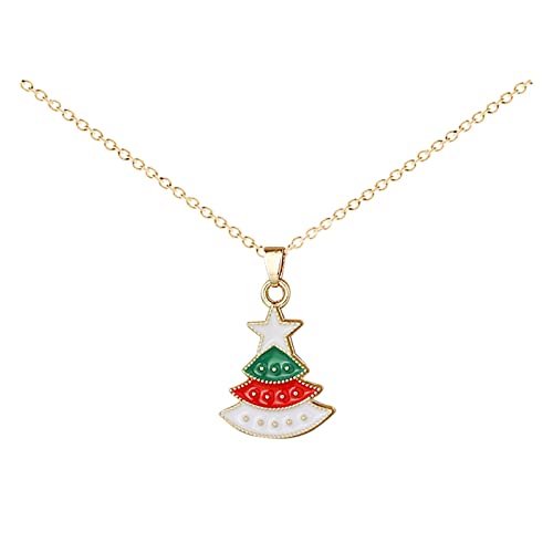 Legierung Serie Halskette Weihnachtsmann Ornament Karte Weihnachten Anhänger Armbänder Höhenmesser Fallschirmspringen, Einheitsgröße, Metall, Kein edelstein von Generisch