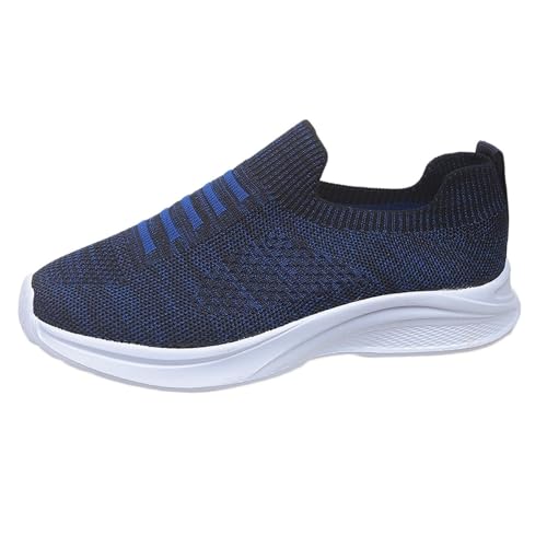 Leicht Schlupfschuhe Frauen Air Turnschuhe Komfortschuhe für Frauen Air Cushion Mesh Atmungsaktiv Sportschuhe Studenten Wanderschuhe Orthopedic Diabetic Walking Shoes von Generisch