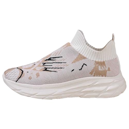 Leicht Schlupfschuhe Frauen Air Turnschuhe Laufschuhe Atmungsaktive Studenten Wanderschuhe Turnschuhe Freizeit Frauen Sportschuhe Sneakerr für Gym Walking Jogging Laufen von Generisch