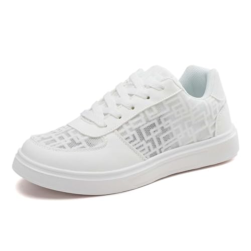 Leicht Schlupfschuhe Frauen Ergonomische Komfort-Schuhe Frauen Sportschuhe Mesh Atmungsaktiv Sportschuhe Weich Bequem Fitnessschuhe Fashion für Trekking Workout Running von Generisch